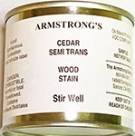 Armstrong Clark Stain 1 Gallon | Exterior Wood and Deck Stain