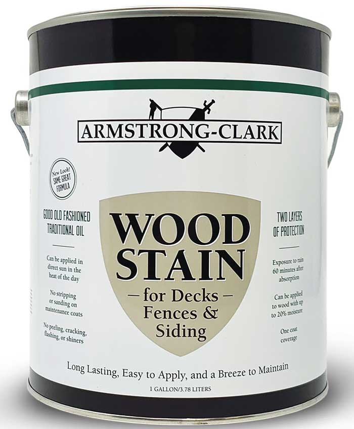 1 Gal. Transparent Penetrating Oil-Based Exterior Waterproofing Wood Stain  Clear Tint Base